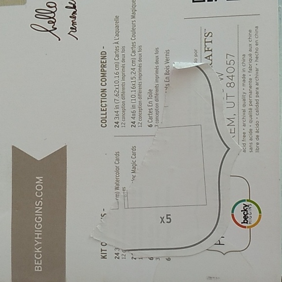 BECKY HIGGINS PROJECT LIFE HEIDI SWAPP COLOR MAGIC VALUE KIT 60 PIECES - Picture 9 of 12